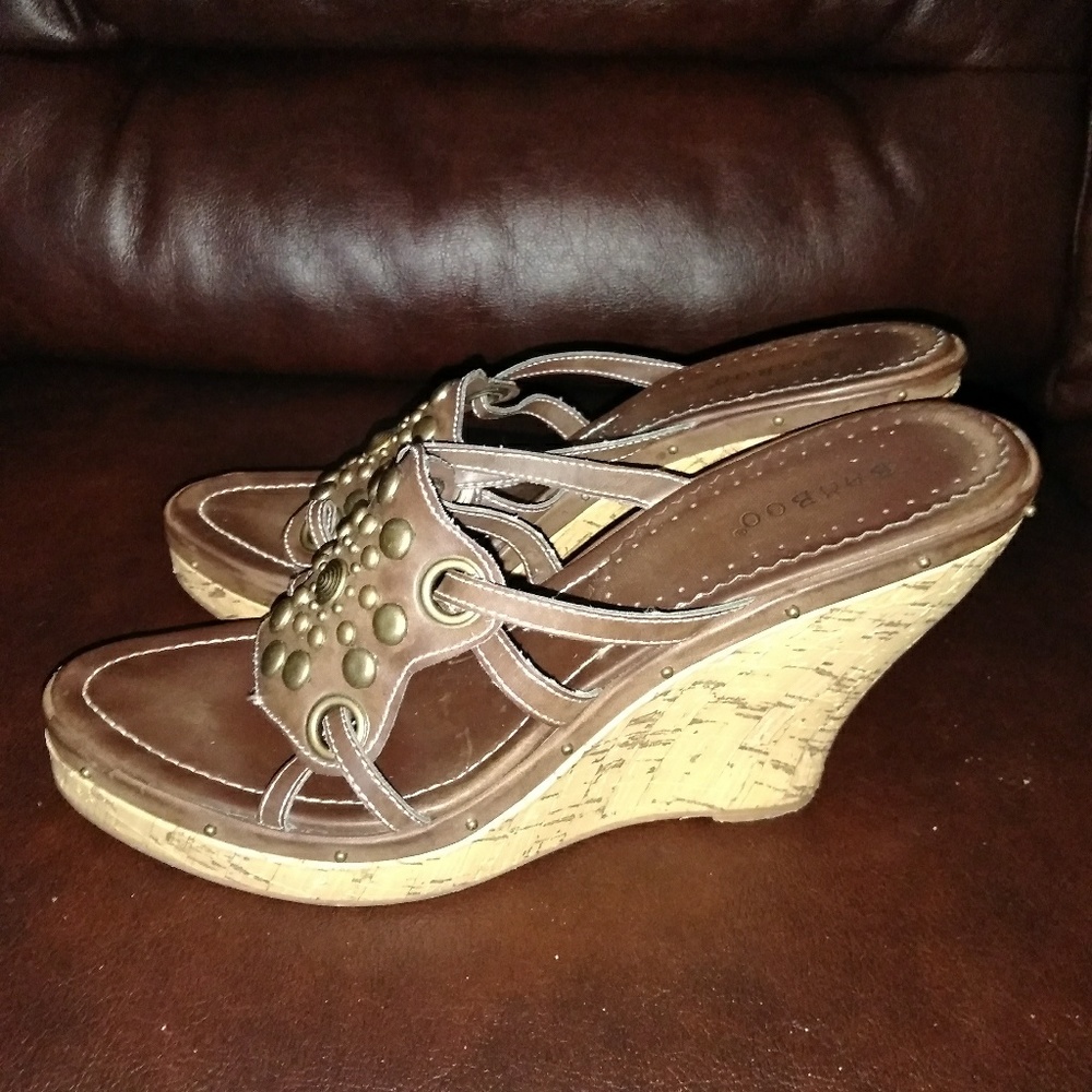 Bamboo Wedge Heel 👠